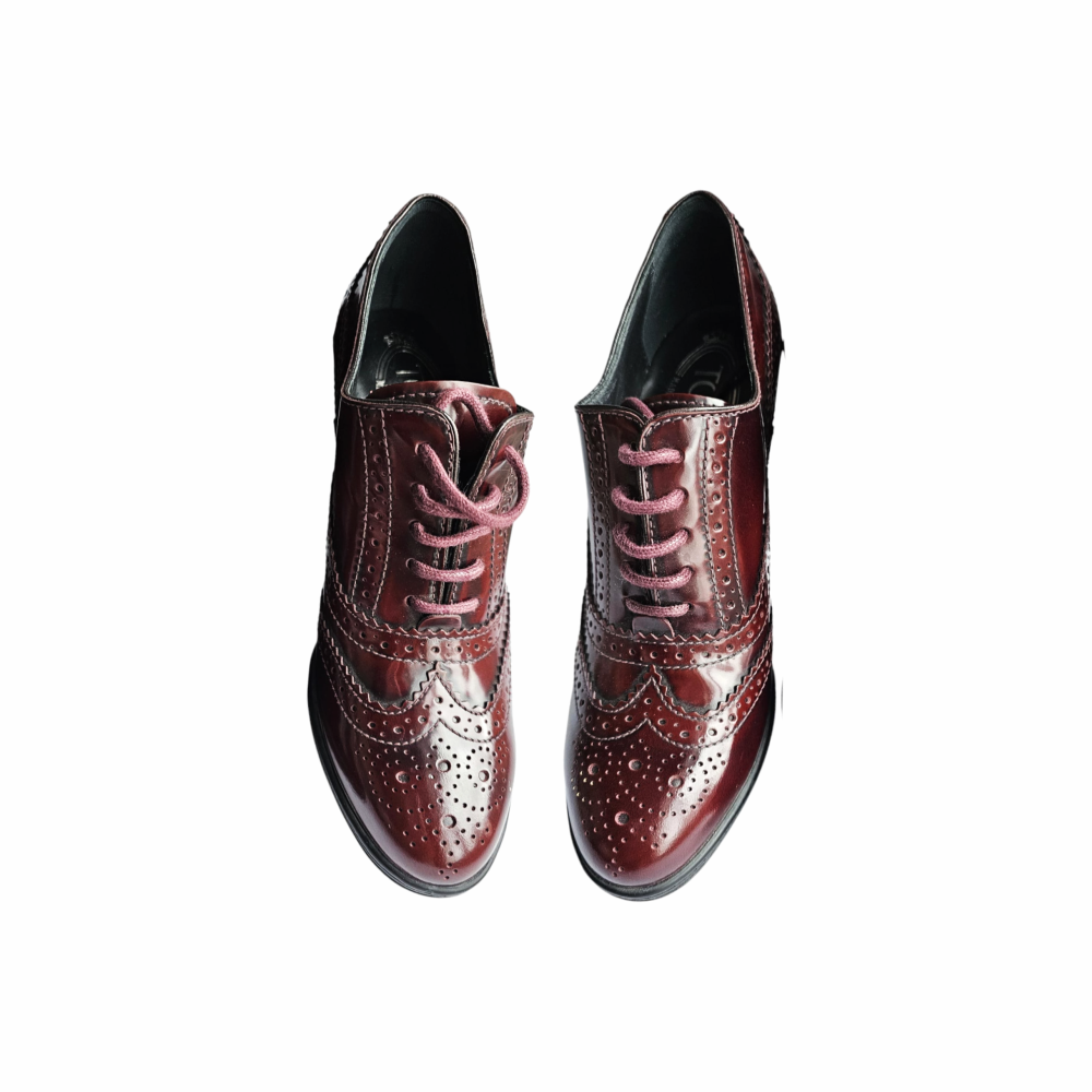 High Heel Patent Leather Lace Ups - Tod´s - Re:Velvet