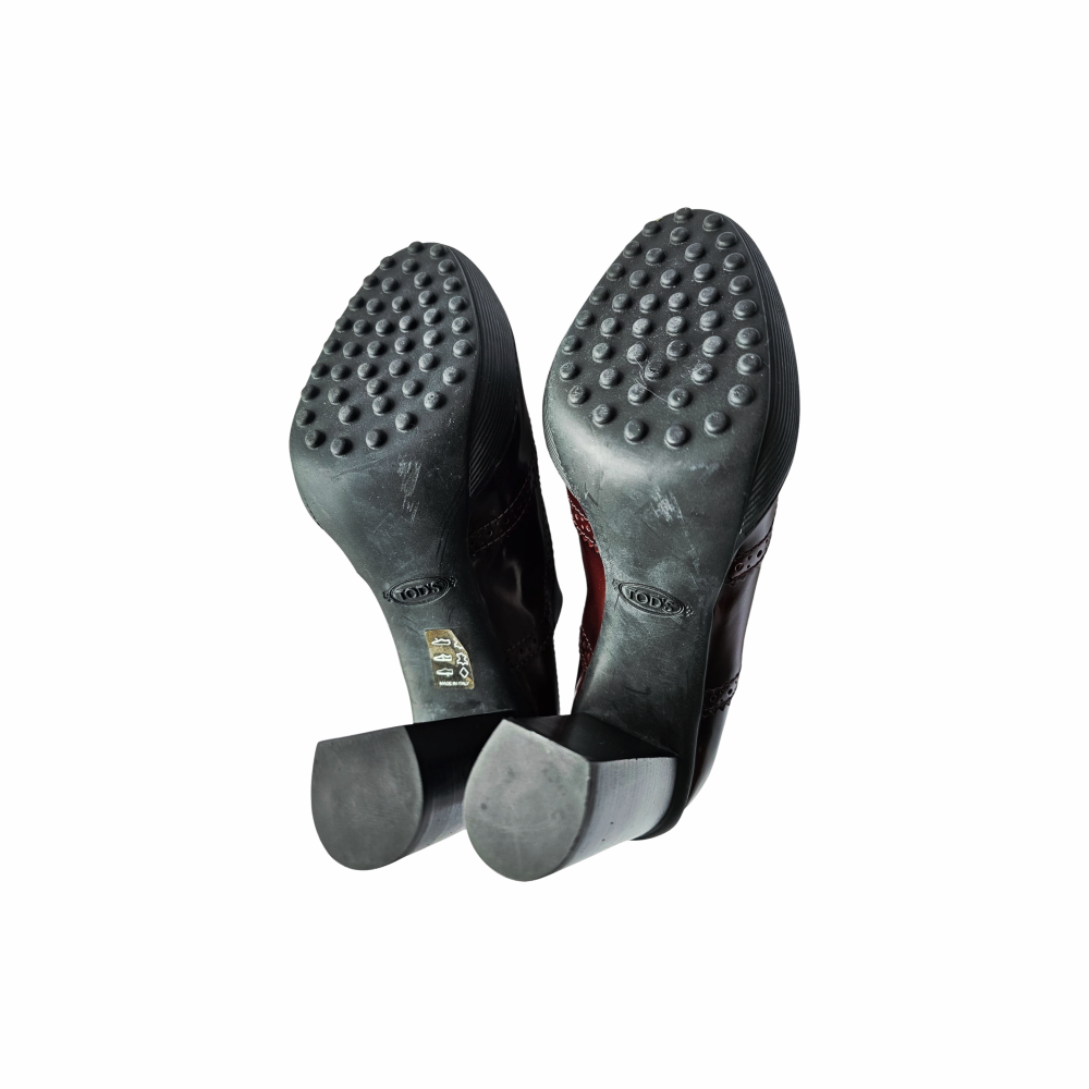 High Heel Patent Leather Lace Ups - Tod´s - Re:Velvet