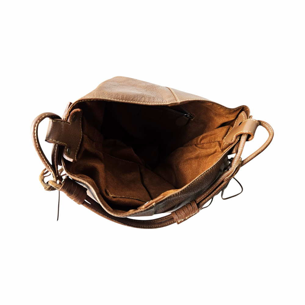 Leather Strip embellished Leather Square Tote - Tod´s - Re:Velvet