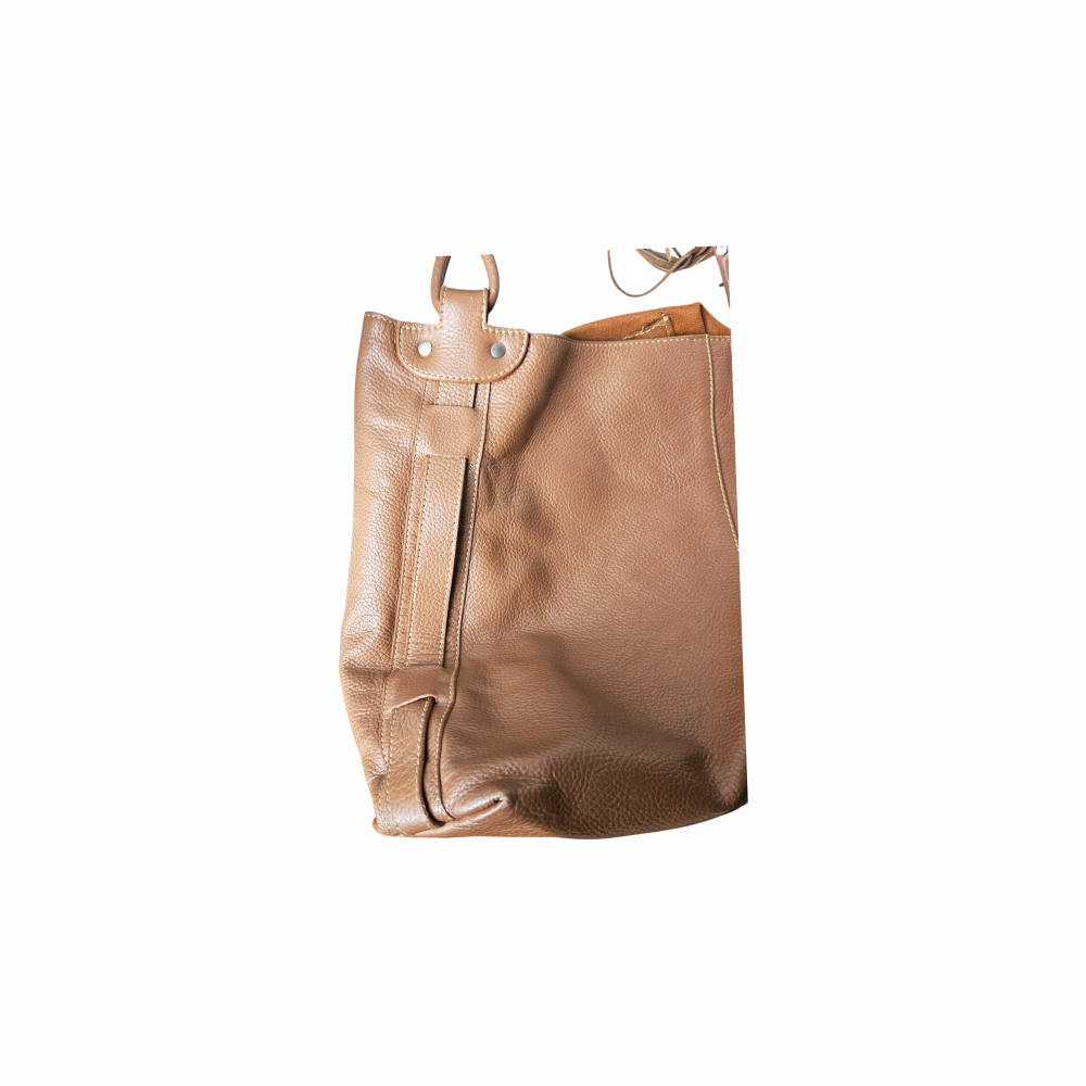 Leather Strip embellished Leather Square Tote - Tod´s - Re:Velvet