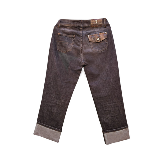 Tapered Turn Up Jeans - Trussardi - Re:Velvet