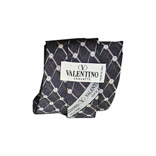 Woven Silk Tie - Valentino