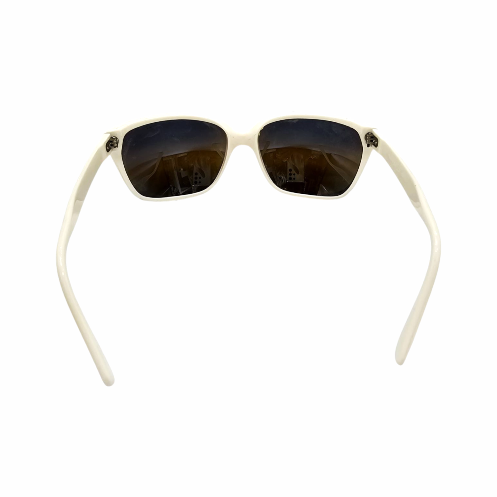 Vintage 1980s - PX-2000 White Nylon Cat-Eye Sunglasses - Vuarnet