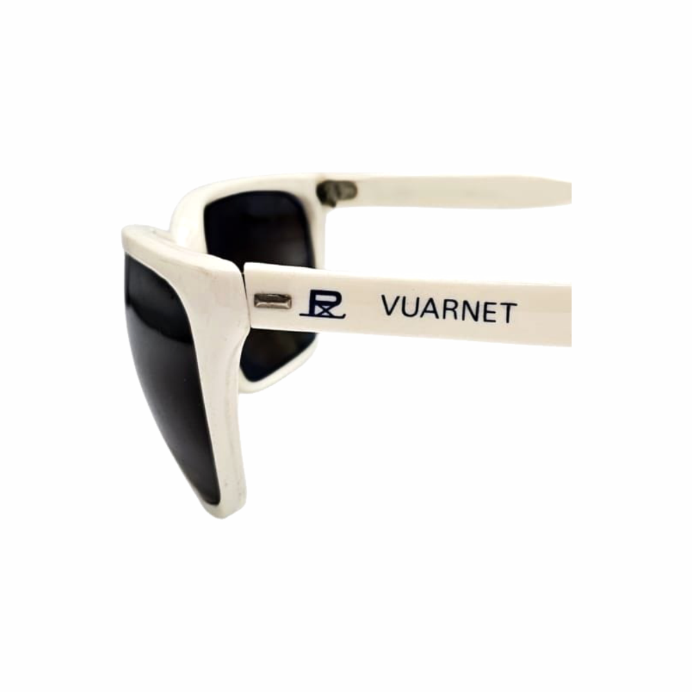 Vintage 1980s - PX-2000 White Nylon Cat-Eye Sunglasses - Vuarnet