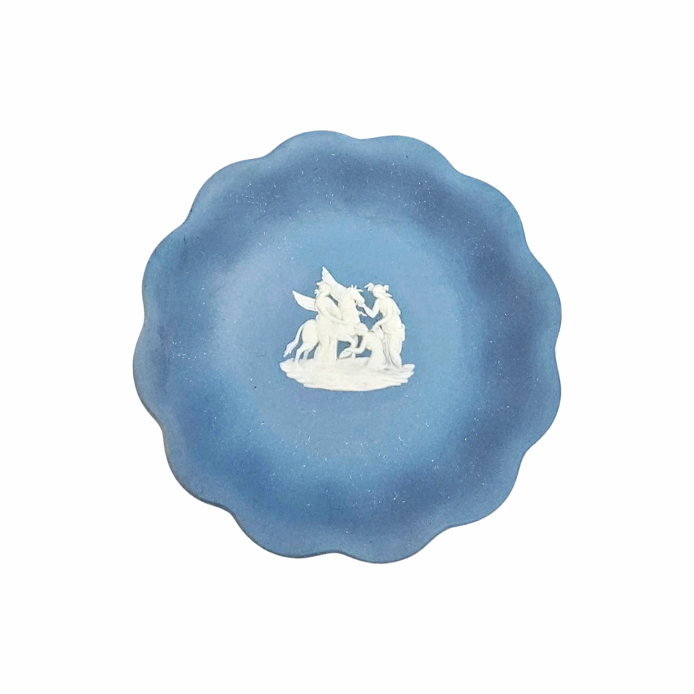 Jasperware Wavy Pegasus Jewellery Dish - Wedgwood - Re:Velvet