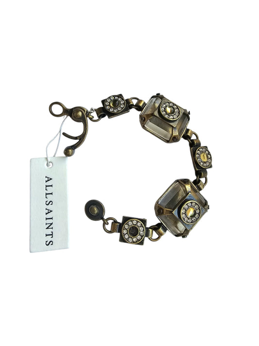Crystal Embellished Linked Bracelet - ALL SAINTS - Re:Velvet