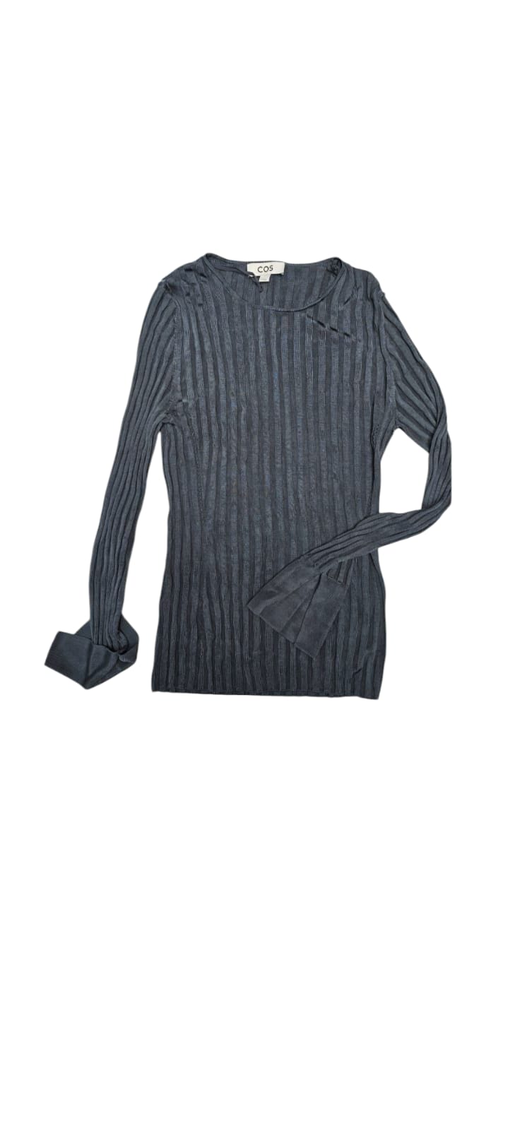 Round Collar Ribbed Jumper - COS