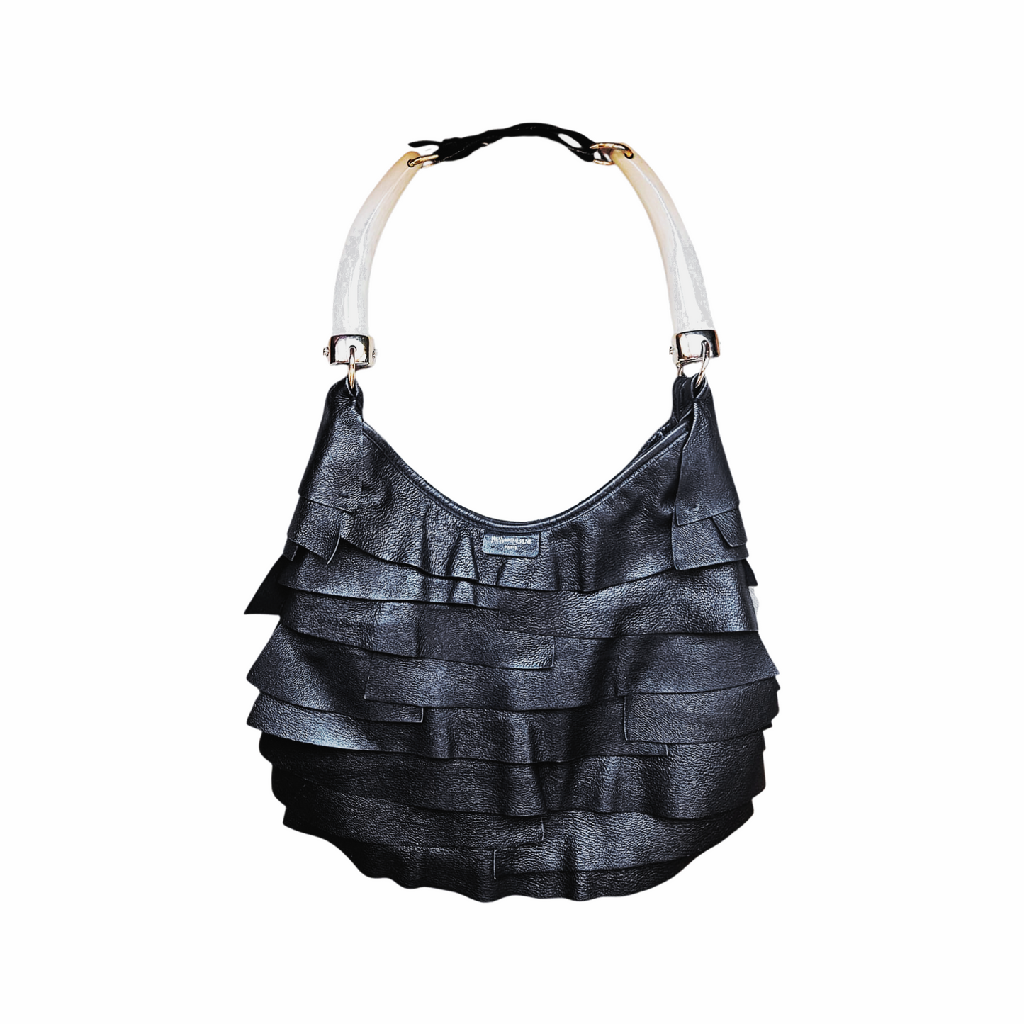 Vintage Leather Shoulder Bag - Yves Saint Laurent