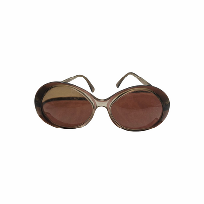 1970s Oversized Oval Prescription Sunglasses in Acetate