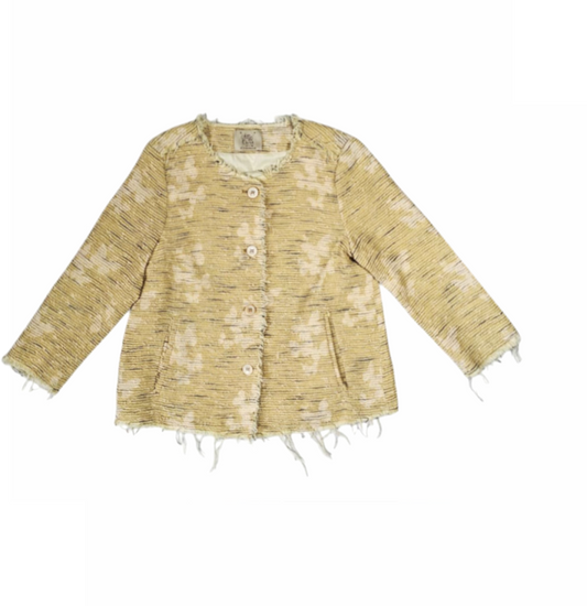 Slubbed Cotton-Blend Textured Jacket - Attic and Barn