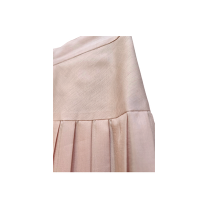 Silk Pleated Skirt