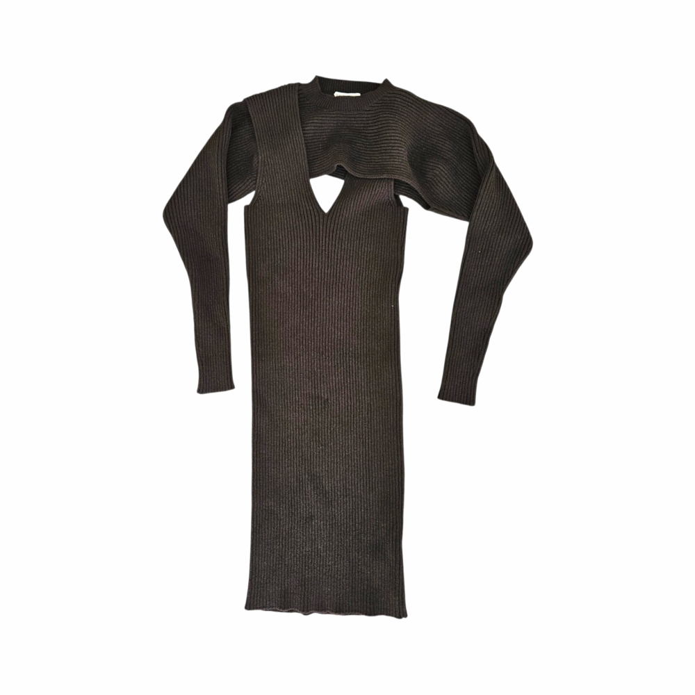 Pre-Fall 2020 Ribbed Knit Dress - Bottega Veneta - Re:Velvet