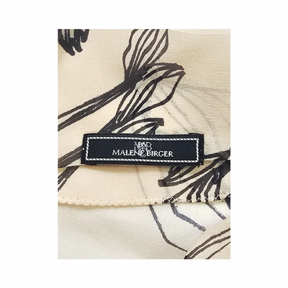 Floral Print Silke Chiffon Blouse "Cavier" - By Malene Birger