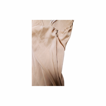 Champagne Silk One-Shoulder Jumpsuit - Chica Luddi Been Queen