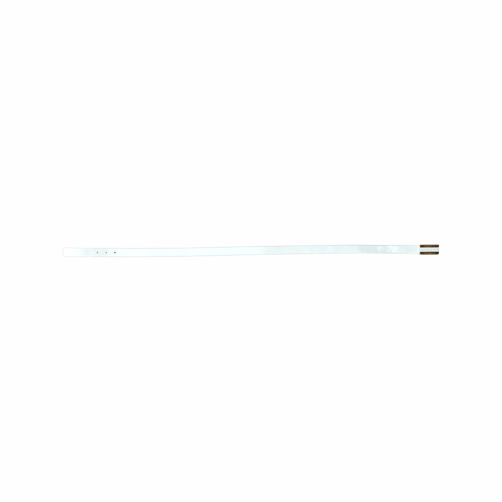 Spring 2001 White Patent Leather Belt with Gold-Tone Logo Buckle - Chanel