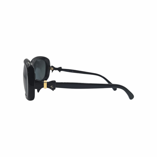 Sunglasses with Bow Detail -  Chanel