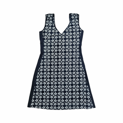 Sleeveless Clover CC Logo Print Stretch Jersey Dress – Chanel
