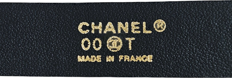 Vintage 2000 Snakeskin Reptile Leather Belt - Chanel