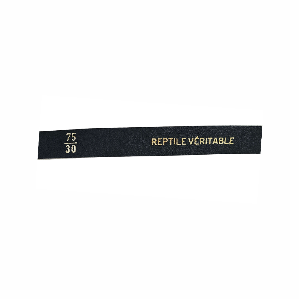Vintage 2000 Snakeskin Reptile Leather Belt - Chanel