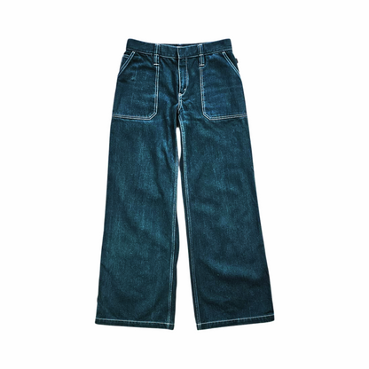 Mid-Rise Indigo Wide-Leg Jeans - Chloé