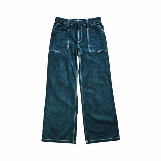 Mid-Rise Indigo Wide-Leg Jeans - Chloé