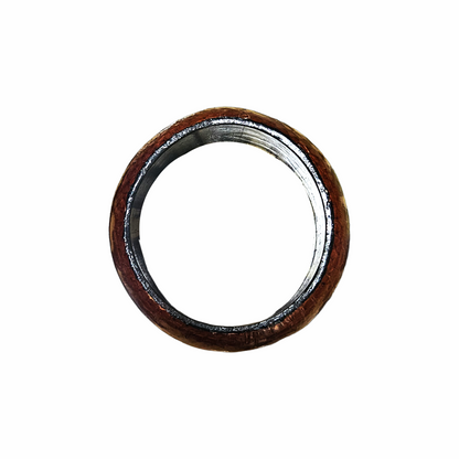 Snakeskin-Effect  Domed Statement Bangle