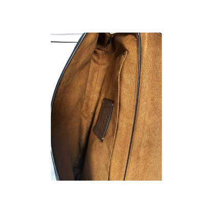Leather and Canvas Jade Messenger Bag - Coach