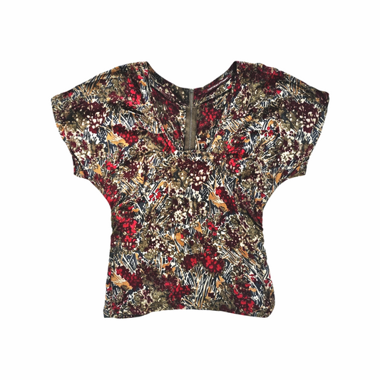 Floral Fluid Blouse "Iflora" - Comptoir des Cotonniers