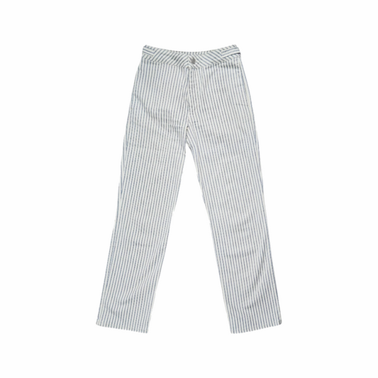 High Waist Stripe Straight Legs Jeans - Comptoir des Cotonniers