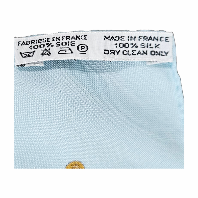90cm Carré - “Courbettes et Cabrioles” Silk Scarf (1654) by Jean-Louis Façonnet"- Hermès