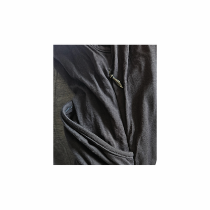 Bi-Material Jersey & Denim Dress - DKNY Donna Karan - Re:Velvet