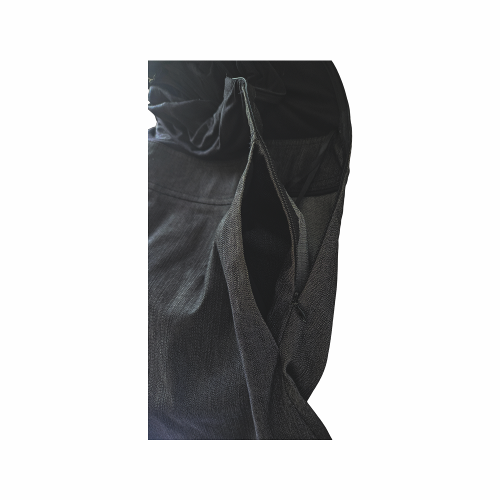 Bi-Material Jersey & Denim Dress - DKNY Donna Karan - Re:Velvet