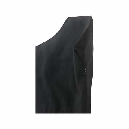 Y2K Black Sheath Dress With Ruched Detail - Diane Von Furstenberg