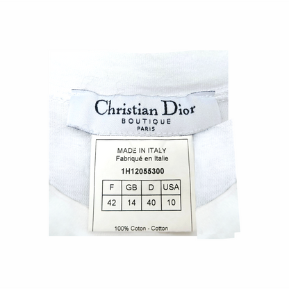 J’Adore Dior Sleeveless Cotton T-Shirt – World Champion 1947 - Christian Dior