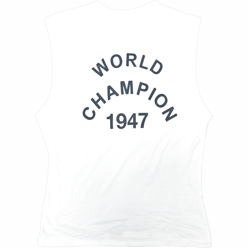 J’Adore Dior Sleeveless Cotton T-Shirt – World Champion 1947 - Christian Dior