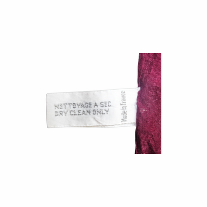 Vintage Christian Dior 100% silk care  and Made in France label