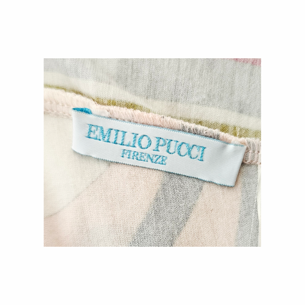 Y2K Printed Sleeveless Top - Emilio Pucci