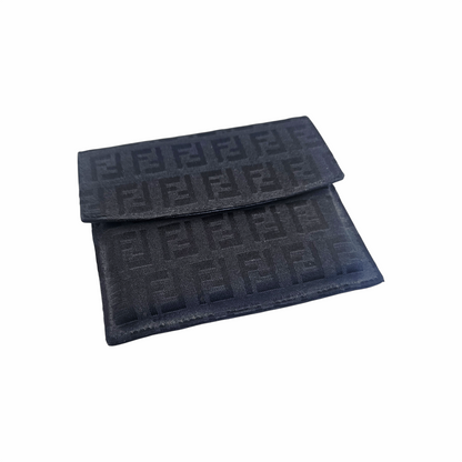 1990s Black Zucca Cigarette Case - Fendi - Re:Velvet