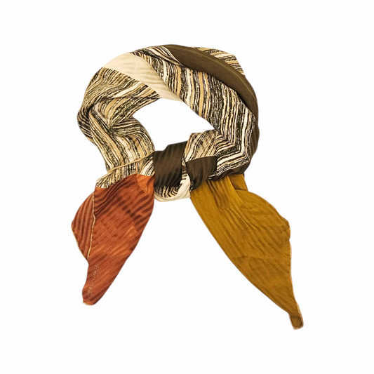 Vintage 80s Silk Scarf - FIsba Stoffels