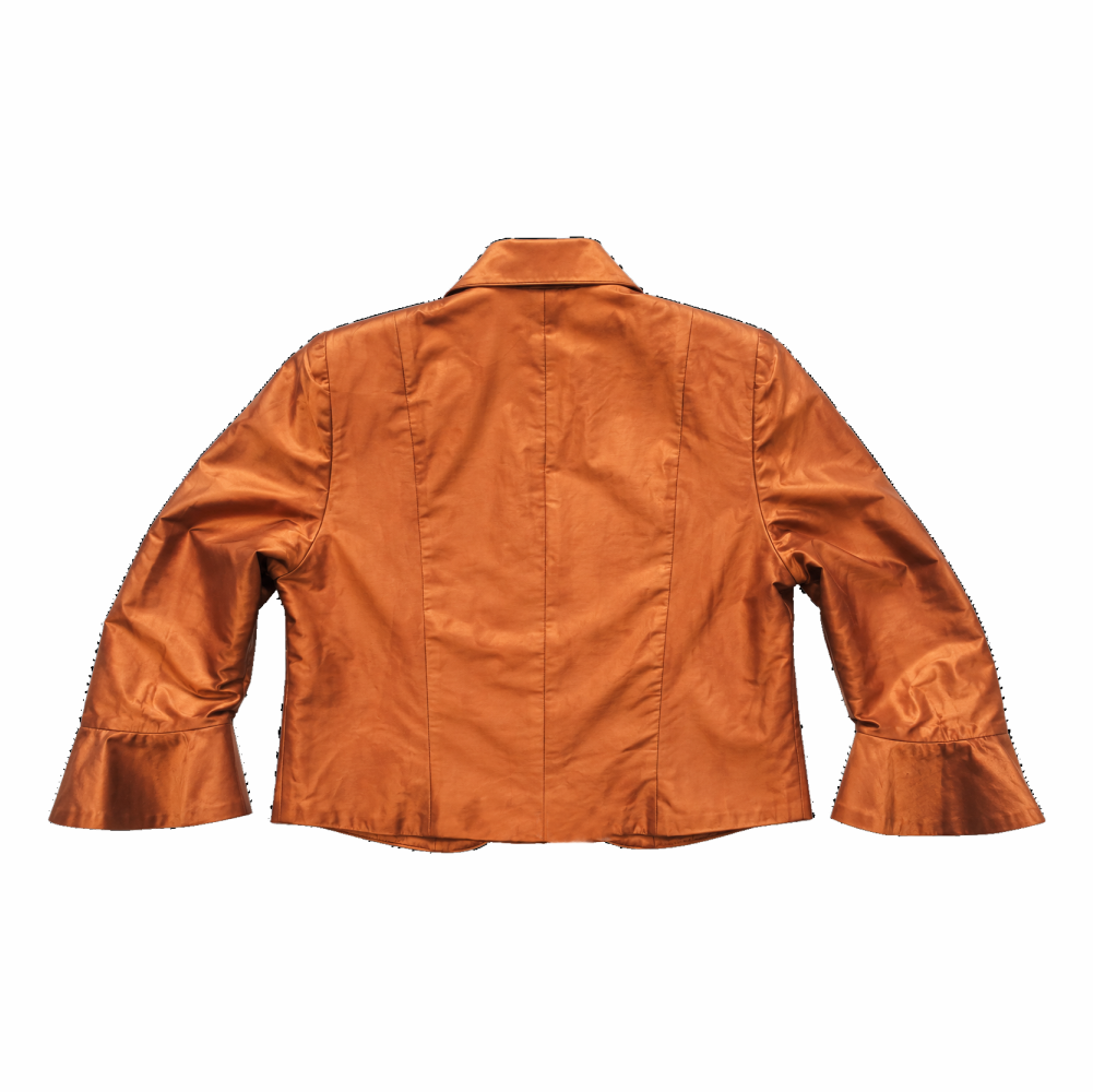 Pure Silk Cropped Bolero Jacket - Gail Hoppen