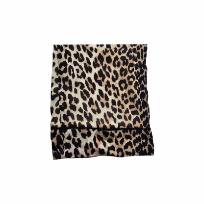 Flowy Leopard Print Wide Leg Trousers - Ganni