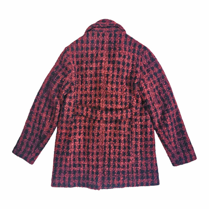 Check Bouclé Double-Breasted jacket - Gerard Darel