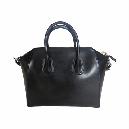 Antigona Medium Black Leather Top Handle Bag - Givenchy