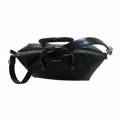 Antigona Medium Black Leather Top Handle Bag - Givenchy