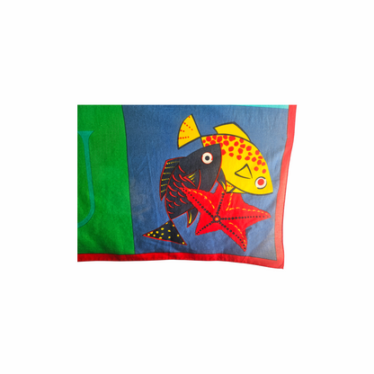 1990s Cotton Pareo with Marine, Sun and Citrus Print – Gucci - Re:Velvet