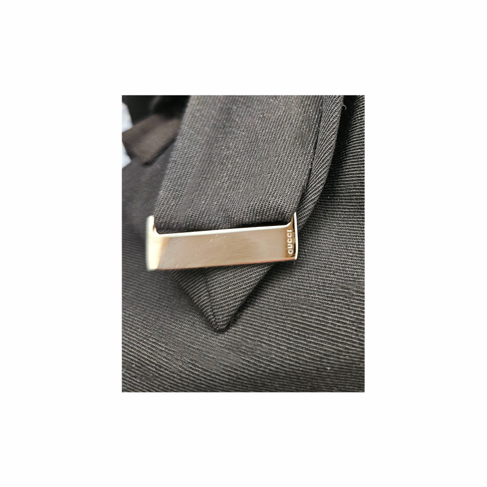 Y2K Wool Pencil Skirt with Front Slit - Gucci