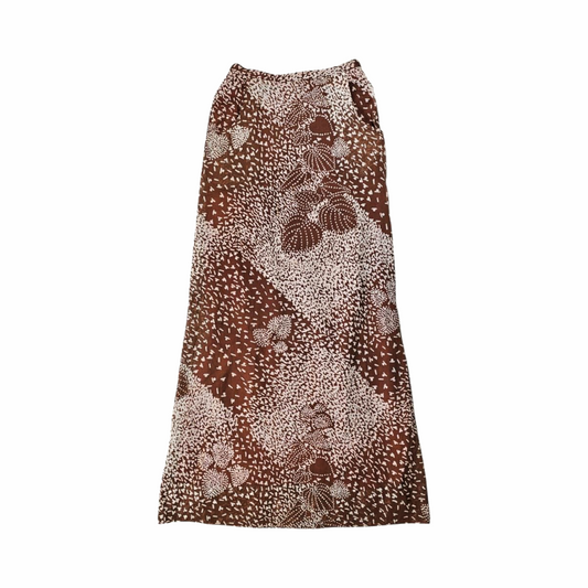 Vintage 1970s Printed Maxi Skirt - Hardy Amies