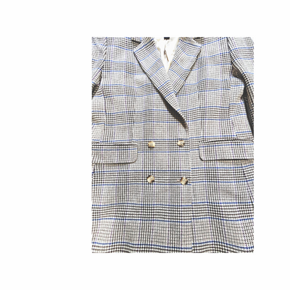 Wool Blazer in Handwoven Marling & Evans British Tweed - Heddle & Reed