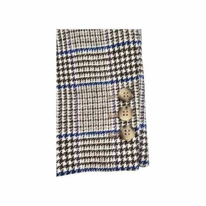 Wool Blazer in Handwoven Marling & Evans British Tweed - Heddle & Reed
