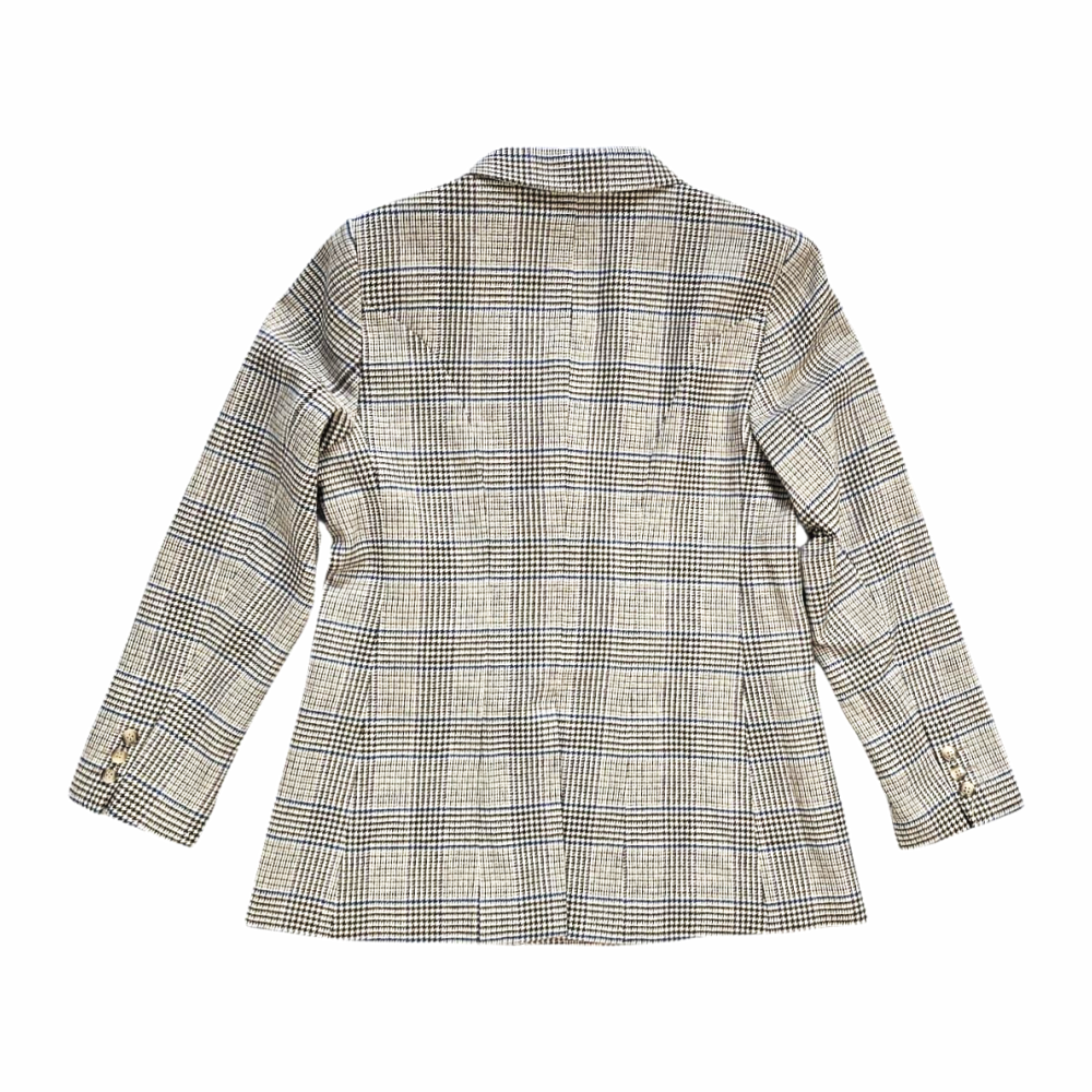 Wool Blazer in Handwoven Marling & Evans British Tweed - Heddle & Reed